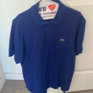 Lacoste short sleeve polo